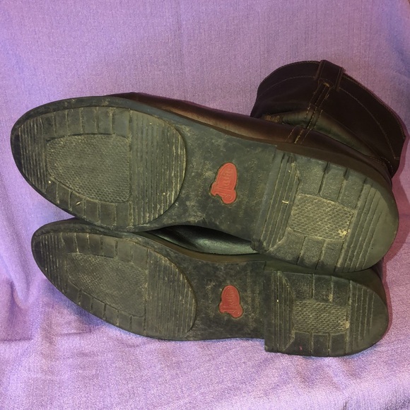 Used Men’s Justin Double Comfort Work Boots In Briar Pitstop 4761 Size 13D - Picture 7 of 13
